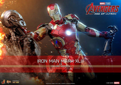 HOT TOYS - Avengers: Age of Ultron Movie Masterpiece Diecast Action Figure 1/6 Iron Man Mark XLIII (2.0) (Deluxe Version)