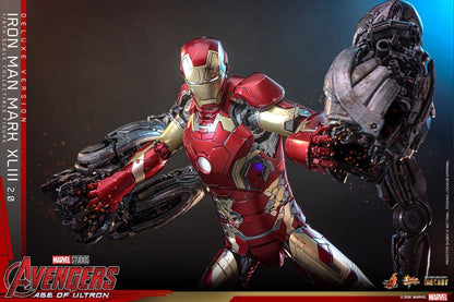 HOT TOYS - Avengers: Age of Ultron Movie Masterpiece Diecast Action Figure 1/6 Iron Man Mark XLIII (2.0) (Deluxe Version)