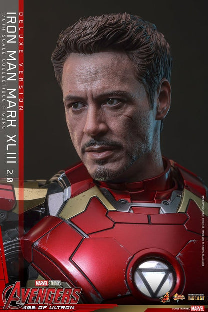 HOT TOYS - Avengers: Age of Ultron Movie Masterpiece Diecast Action Figure 1/6 Iron Man Mark XLIII (2.0) (Deluxe Version)