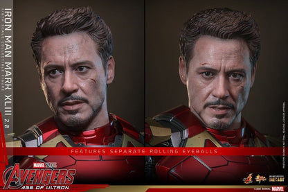 HOT TOYS - Avengers: Age of Ultron Movie Masterpiece Diecast Action Figure 1/6 Iron Man Mark XLIII (2.0)