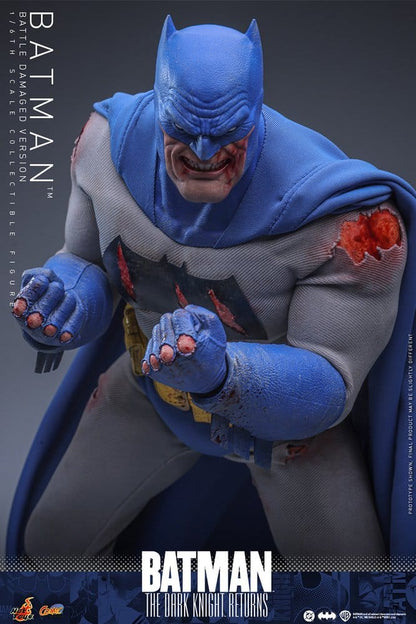 HOT TOYS - Batman: The Dark Knight Returns Comic Masterpiece Action Figure 1/6 Batman (Battle Damaged Version)
