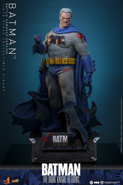 HOT TOYS - Batman: The Dark Knight Returns Comic Masterpiece Action Figure 1/6 Batman (Battle Damaged Version)