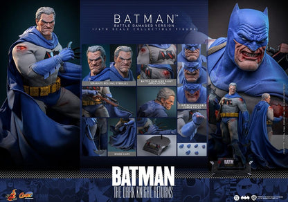 HOT TOYS - Batman: The Dark Knight Returns Comic Masterpiece Action Figure 1/6 Batman (Battle Damaged Version)