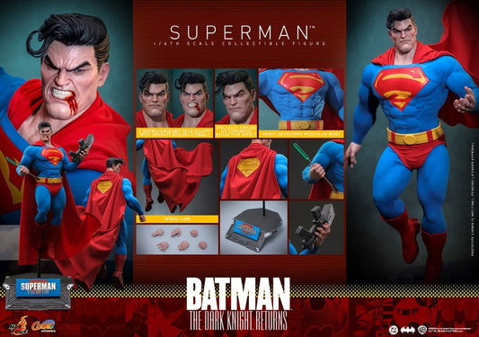 HOT TOYS - Batman: The Dark Knight Returns Comic Masterpiece Action Figure 1/6 Superman  CMS032