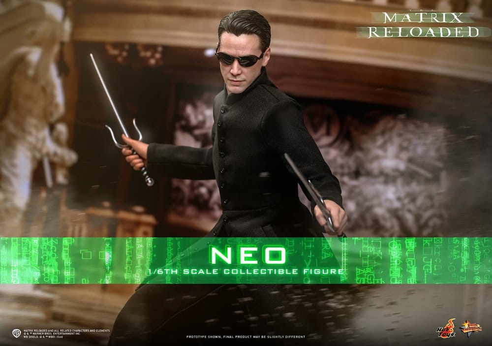 HOT TOYS - Matrix Movie Masterpiece Action Figure 1/6 Neo