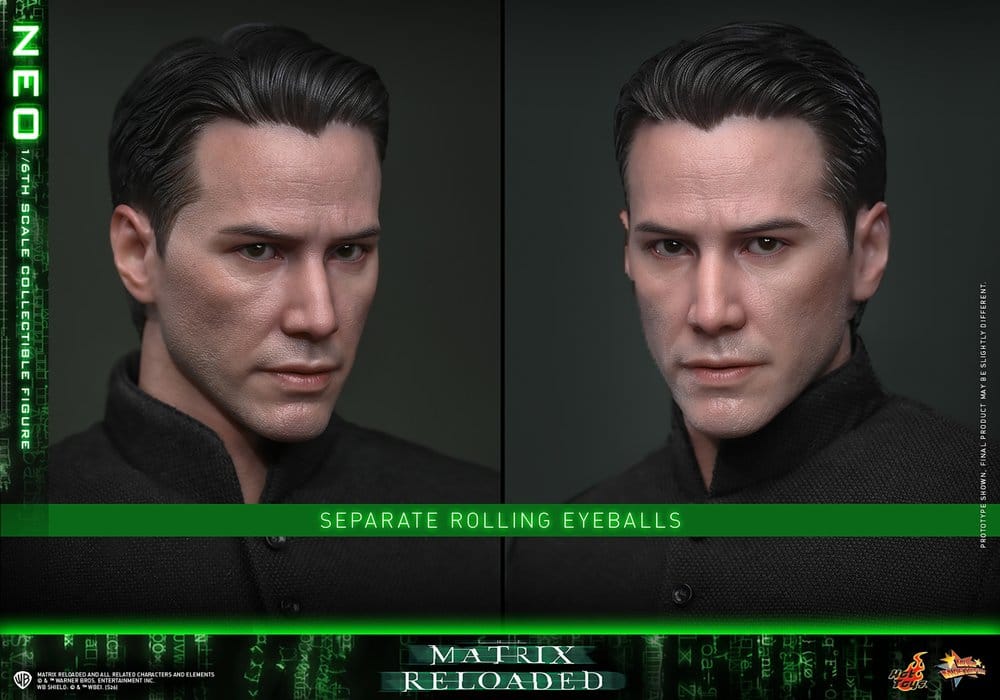 HOT TOYS - Matrix Movie Masterpiece Action Figure 1/6 Neo