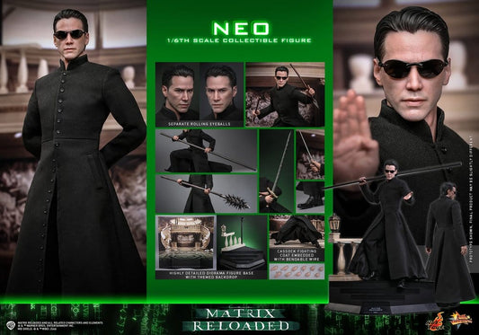 HOT TOYS - Matrix Movie Masterpiece Action Figure 1/6 Neo