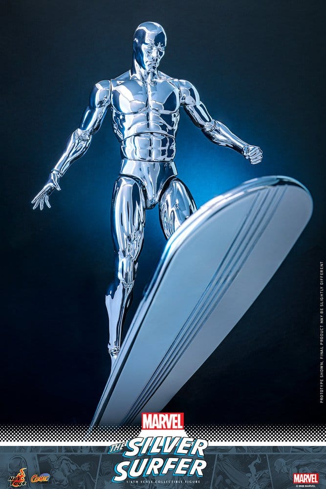 HOT TOYS - Marvel Action Figure 1/6 Silver Surfer
