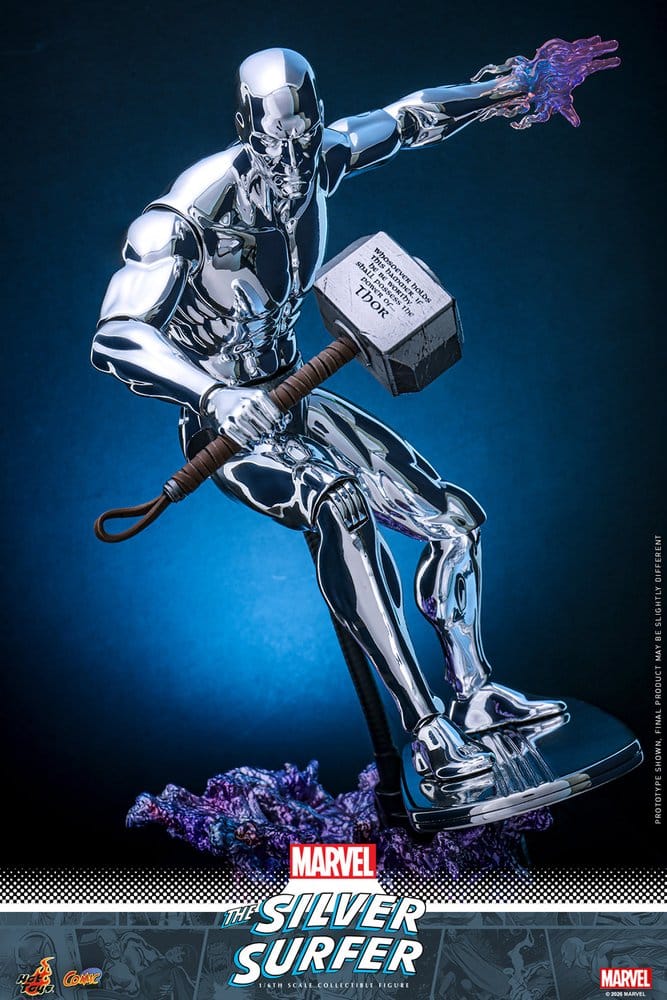HOT TOYS - Marvel Action Figure 1/6 Silver Surfer