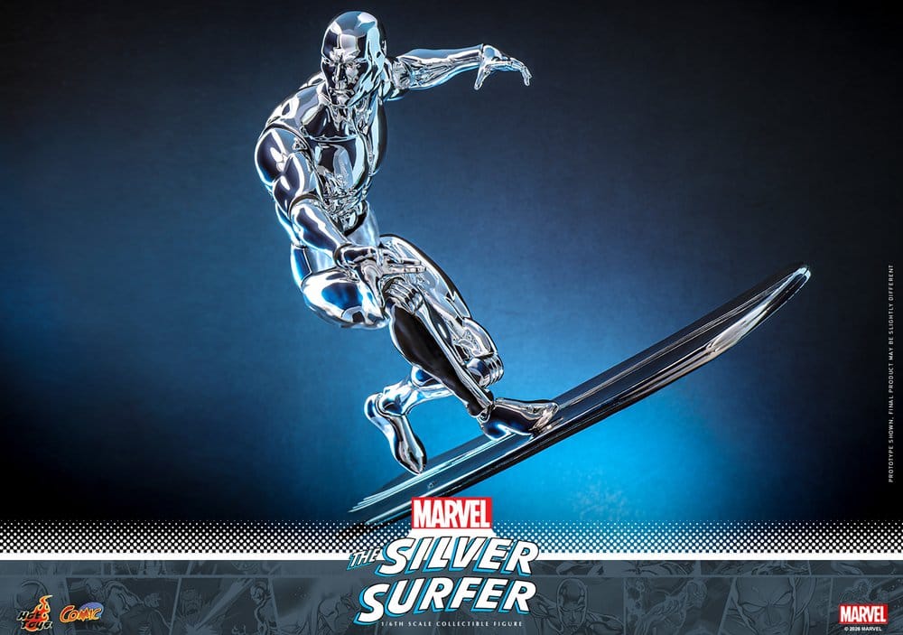 HOT TOYS - Marvel Action Figure 1/6 Silver Surfer