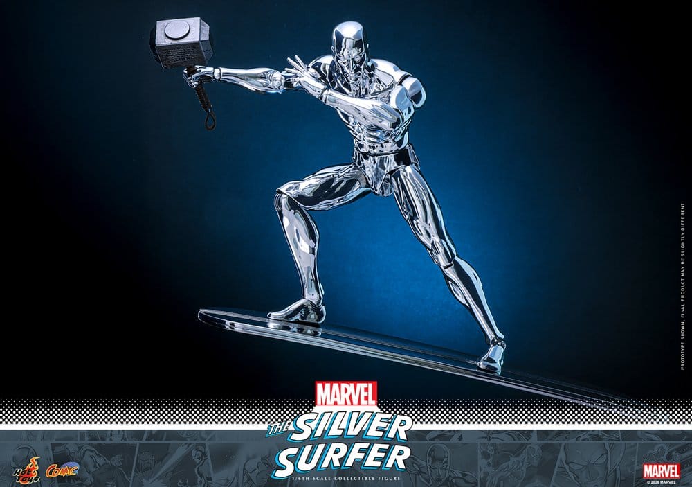 HOT TOYS - Marvel Action Figure 1/6 Silver Surfer