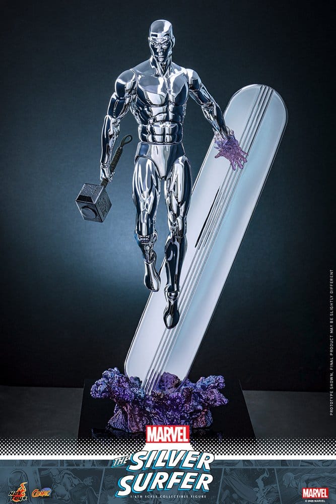 HOT TOYS - Marvel Action Figure 1/6 Silver Surfer