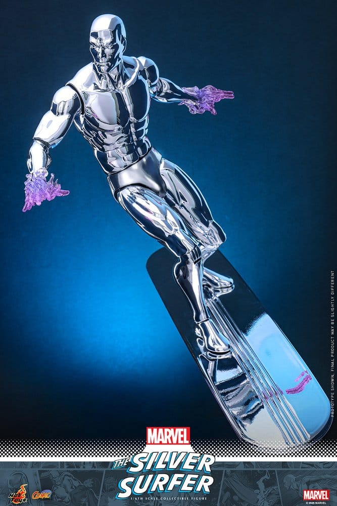 HOT TOYS - Marvel Action Figure 1/6 Silver Surfer