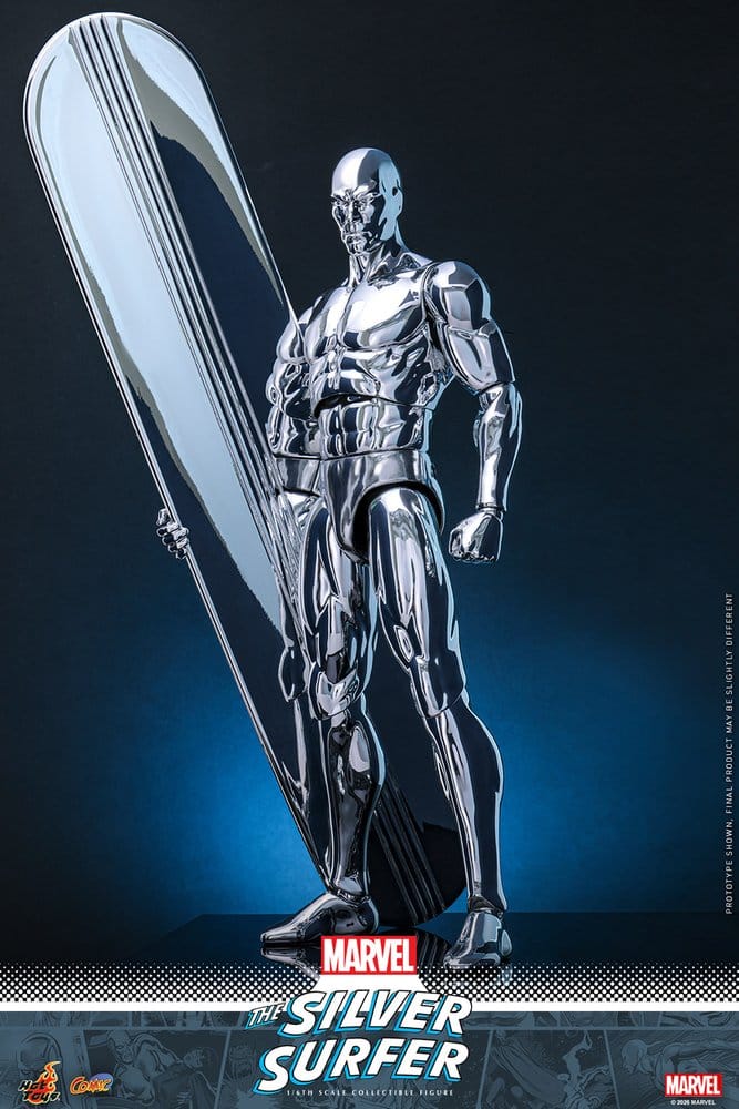 HOT TOYS - Marvel Action Figure 1/6 Silver Surfer