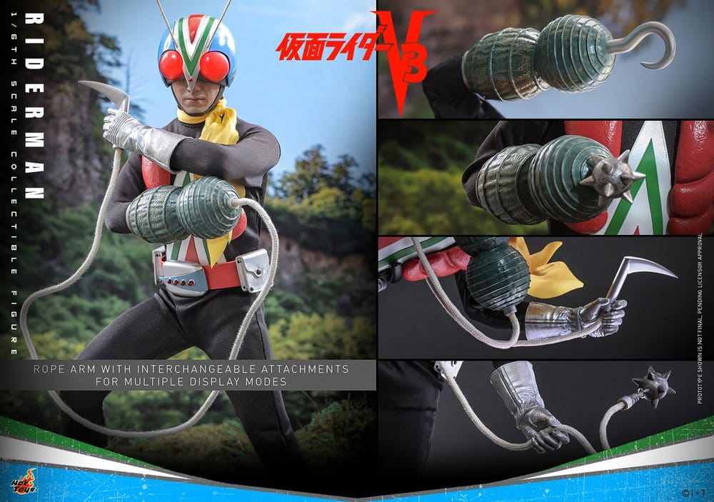 HOT TOYS - Kamen Rider Action Figure 1/6 Riderman