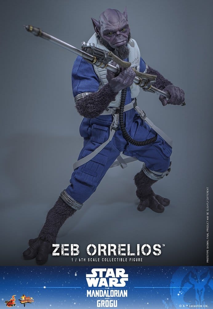 HOT TOYS - Star Wars Movie Masterpiece Action Figure 1/6 Zeb Orrelios