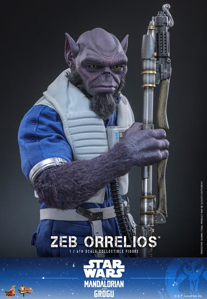 HOT TOYS - Star Wars Movie Masterpiece Action Figure 1/6 Zeb Orrelios