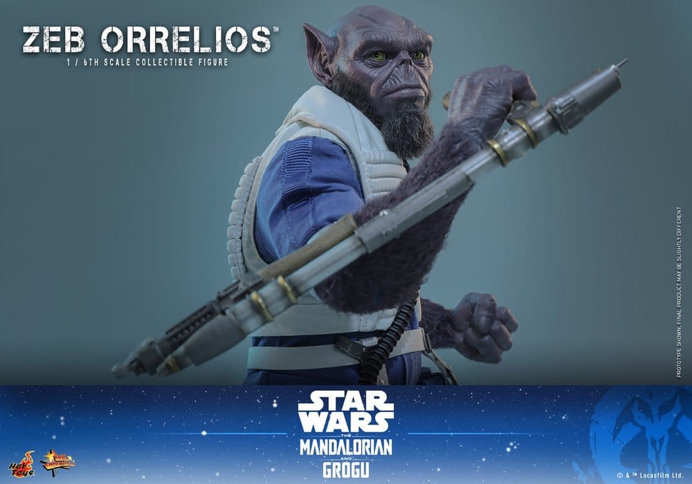 HOT TOYS - Star Wars Movie Masterpiece Action Figure 1/6 Zeb Orrelios