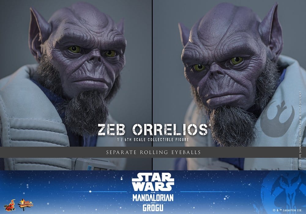 HOT TOYS - Star Wars Movie Masterpiece Action Figure 1/6 Zeb Orrelios