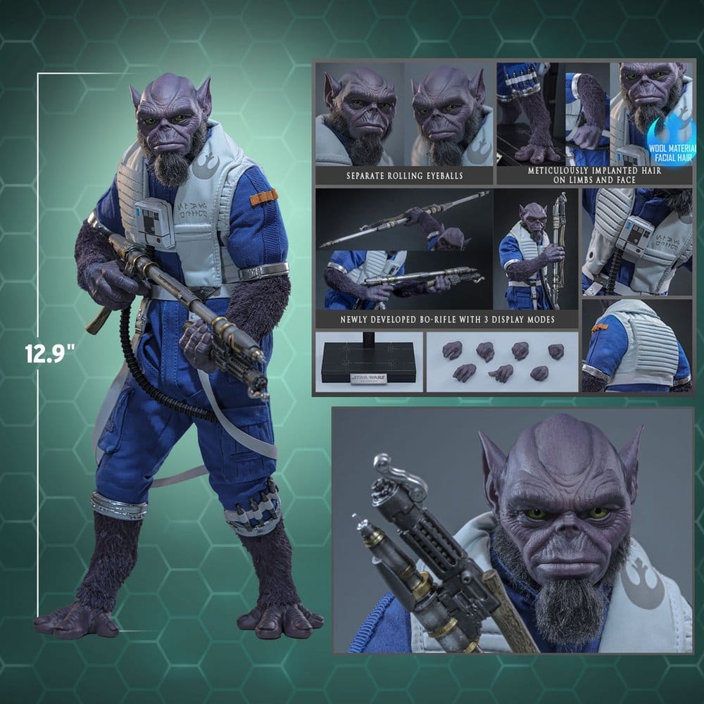 HOT TOYS - Star Wars Movie Masterpiece Action Figure 1/6 Zeb Orrelios