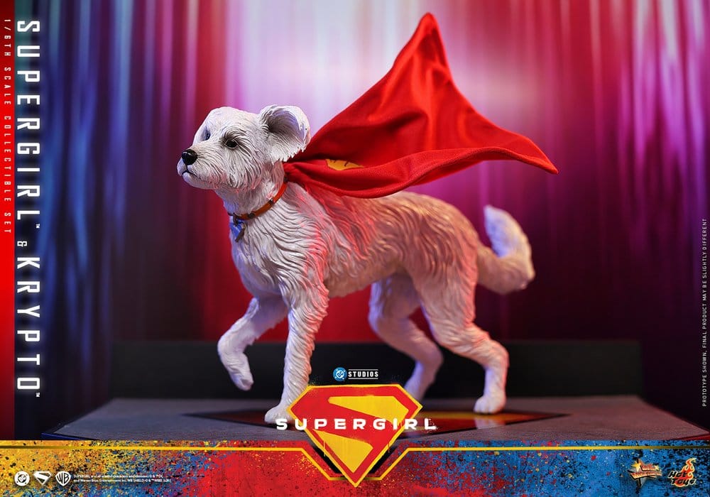 HOT TOYS - DC Comics Movie Masterpiece Action Figure Set Supergirl & Krypto