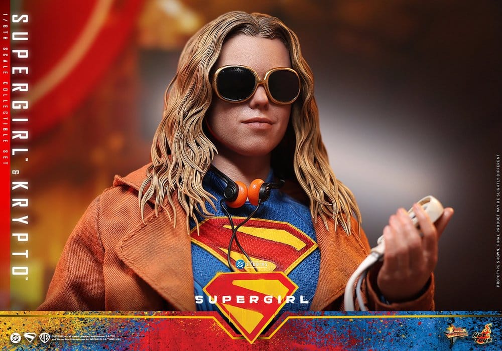 HOT TOYS - DC Comics Movie Masterpiece Action Figure Set Supergirl & Krypto