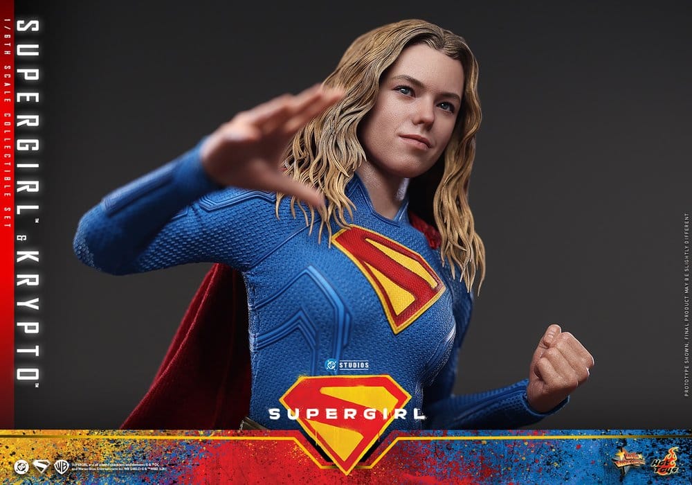 HOT TOYS - DC Comics Movie Masterpiece Action Figure Set Supergirl & Krypto