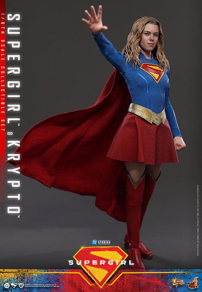 HOT TOYS - DC Comics Movie Masterpiece Action Figure Set Supergirl & Krypto