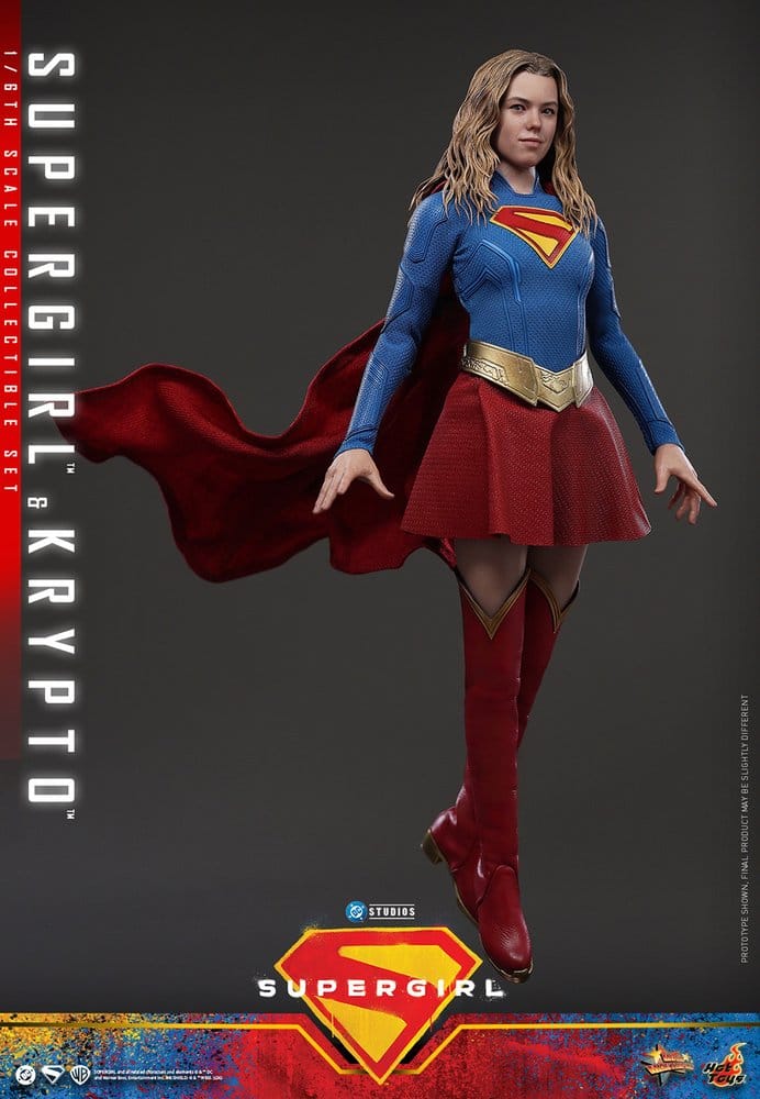 HOT TOYS - DC Comics Movie Masterpiece Action Figure Set Supergirl & Krypto