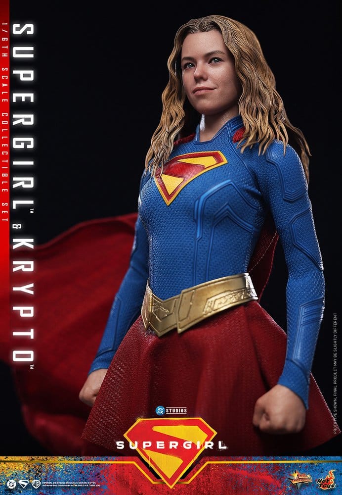 HOT TOYS - DC Comics Movie Masterpiece Action Figure Set Supergirl & Krypto