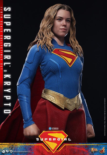 HOT TOYS - DC Comics Movie Masterpiece Action Figure Set Supergirl & Krypto