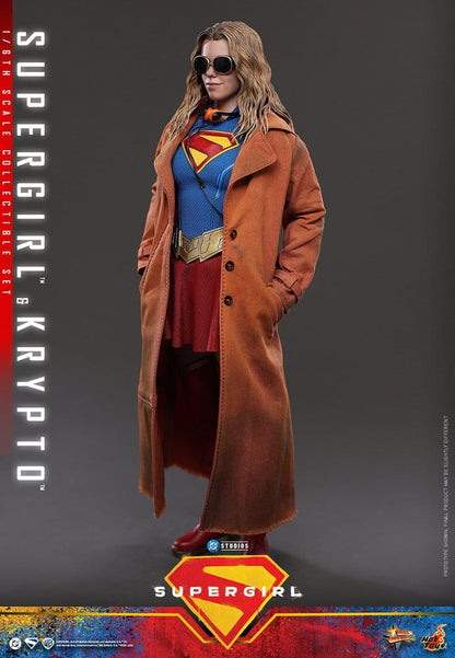 HOT TOYS - DC Comics Movie Masterpiece Action Figure Set Supergirl & Krypto