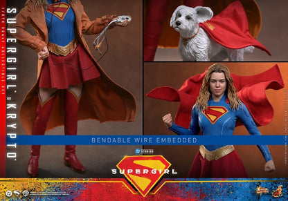 HOT TOYS - DC Comics Movie Masterpiece Action Figure Set Supergirl & Krypto