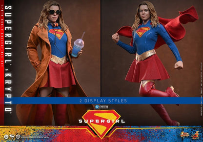 HOT TOYS - DC Comics Movie Masterpiece Action Figure Set Supergirl & Krypto