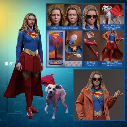 HOT TOYS - DC Comics Movie Masterpiece Action Figure Set Supergirl & Krypto