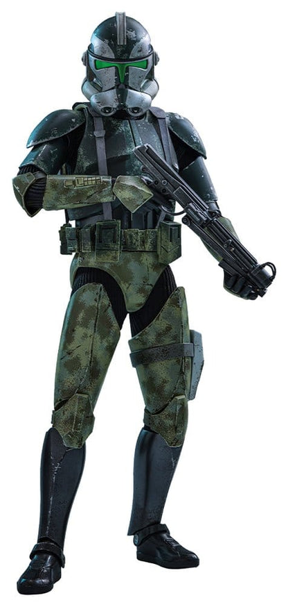 HOT TOYS - Star Wars Movie Masterpiece Action Figure 1/6 Clone Commander Gree