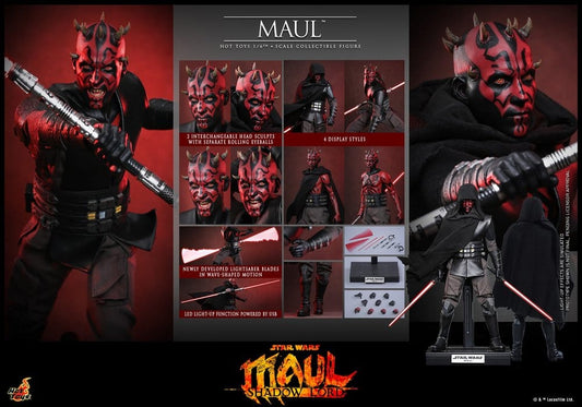 HOT TOYS - Star Wars: Maul - Shadow Lord Television Masterpiece Action Figure 1/6 Maul