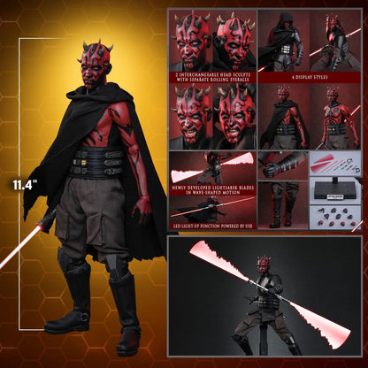 HOT TOYS - Star Wars: Maul - Shadow Lord Television Masterpiece Action Figure 1/6 Maul