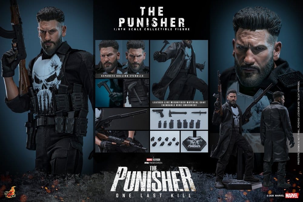 HOT TOYS - Marvel Television Masterpiece Action Figure 1/6 The Punisher  TMS190