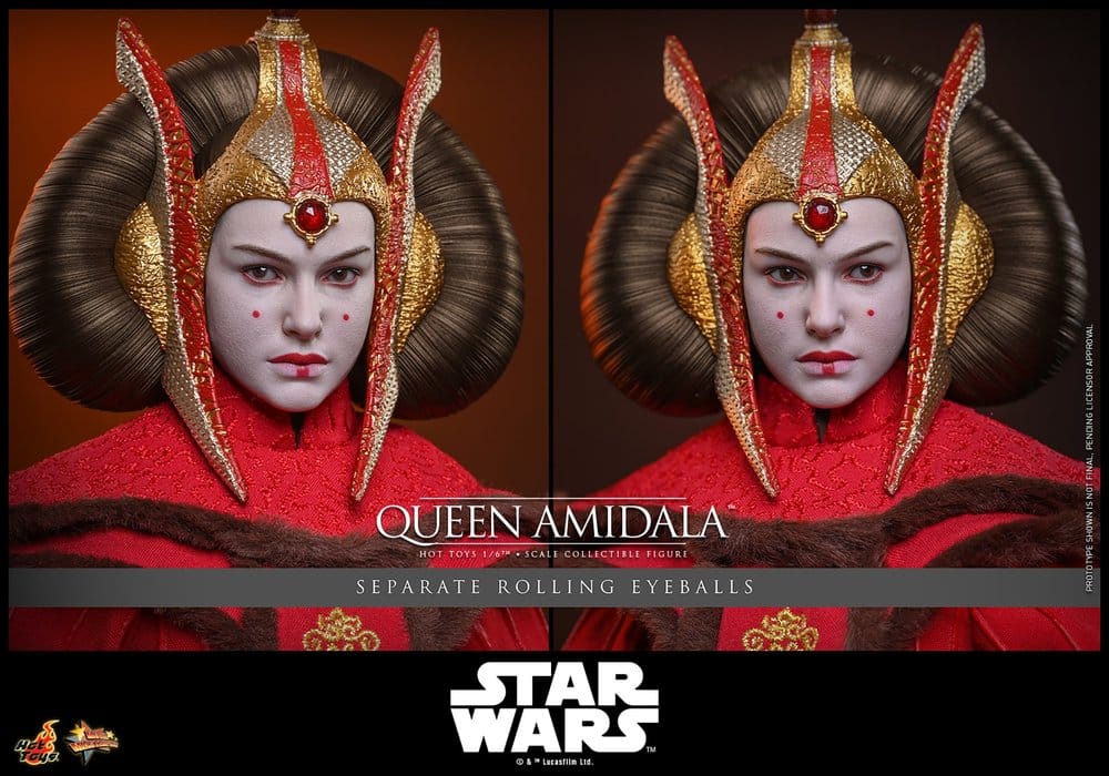 HOT TOYS - Star Wars Movie Masterpiece Action Figure 1/6 Queen Amidala