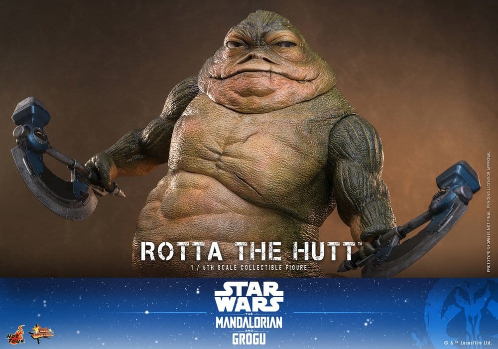 HOT TOYS - Star Wars Movie Masterpiece Action Figure 1/6 Rotta The Hutt