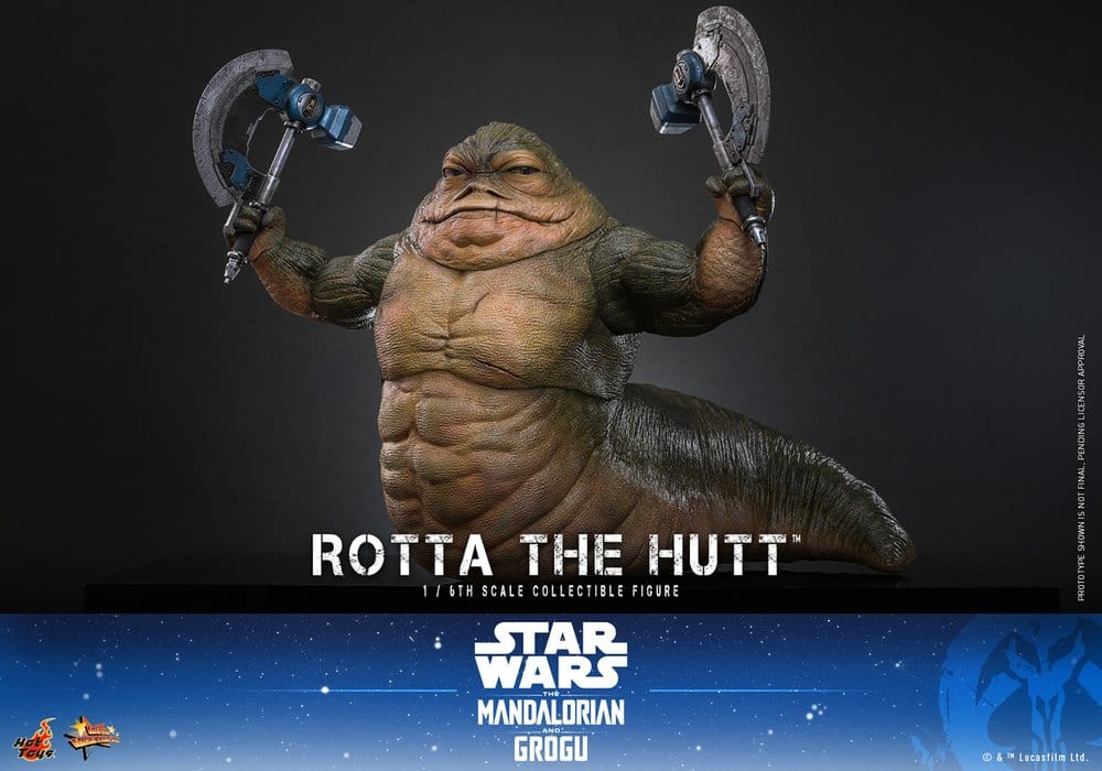 HOT TOYS - Star Wars Movie Masterpiece Action Figure 1/6 Rotta The Hutt