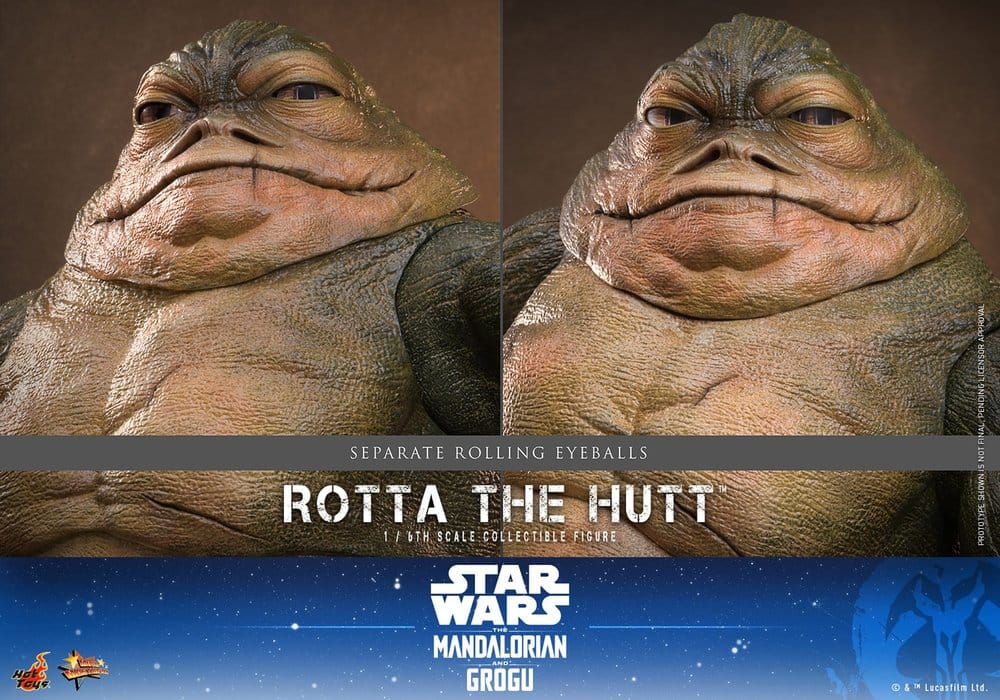 HOT TOYS - Star Wars Movie Masterpiece Action Figure 1/6 Rotta The Hutt