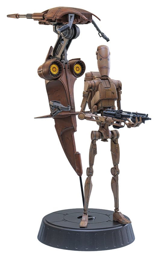 HOT TOYS - Star Wars: The Phantom Menace Movie Masterpiece Action Figure Set 1/6 Battle Droid & STAP