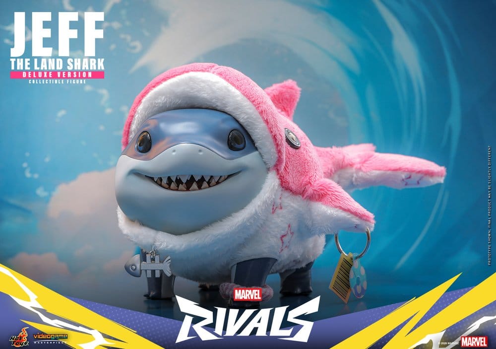 HOT TOYS - Marvel Rivals Videogame Masterpiece Series Action Figure Jeff the Land Shark (Deluxe Version)