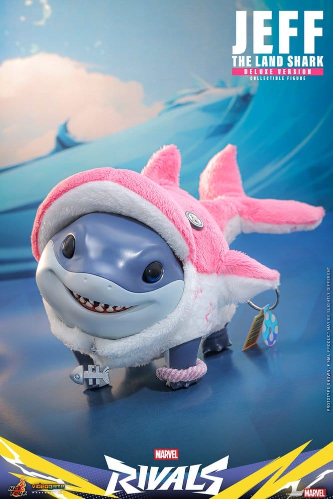 HOT TOYS - Marvel Rivals Videogame Masterpiece Series Action Figure Jeff the Land Shark (Deluxe Version)