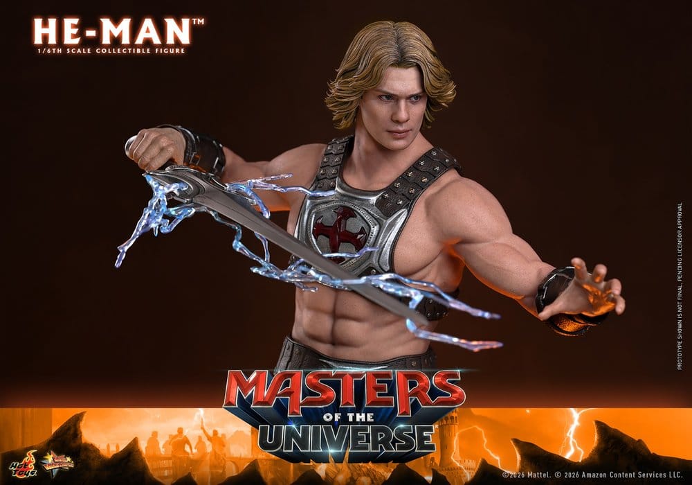 HOT TOYS - Masters of the Universe Movie Masterpiece Action Figure 1/6 He-Man