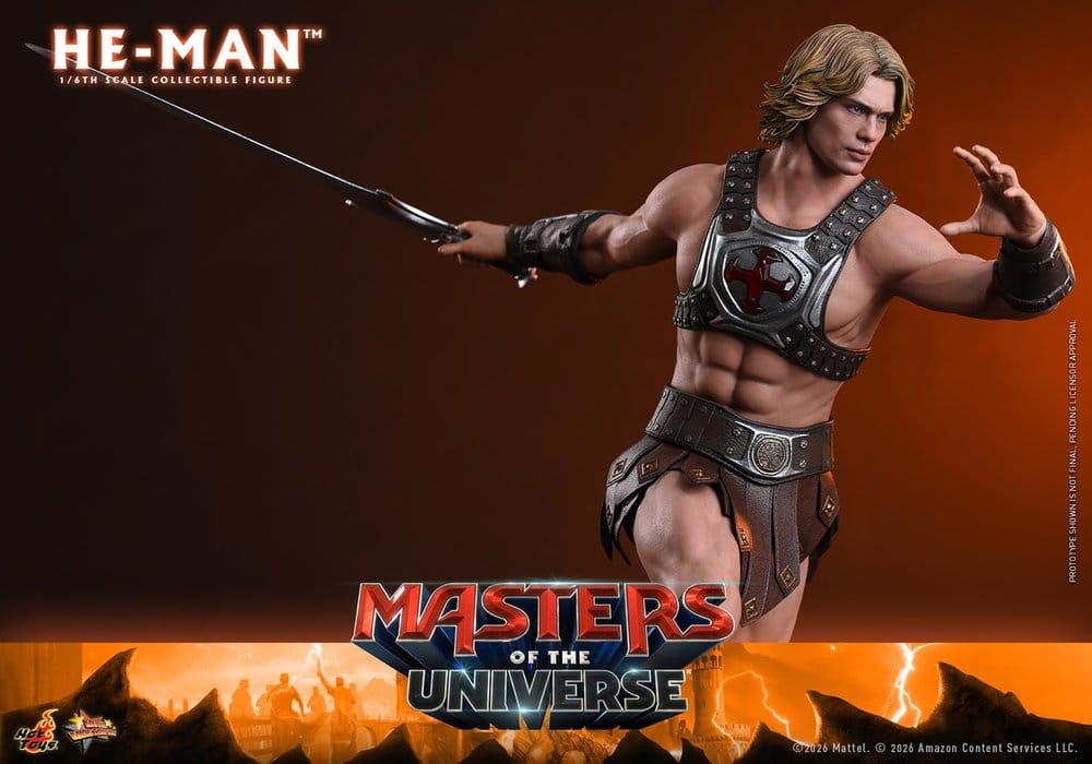 HOT TOYS - Masters of the Universe Movie Masterpiece Action Figure 1/6 He-Man