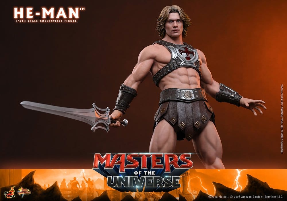 HOT TOYS - Masters of the Universe Movie Masterpiece Action Figure 1/6 He-Man