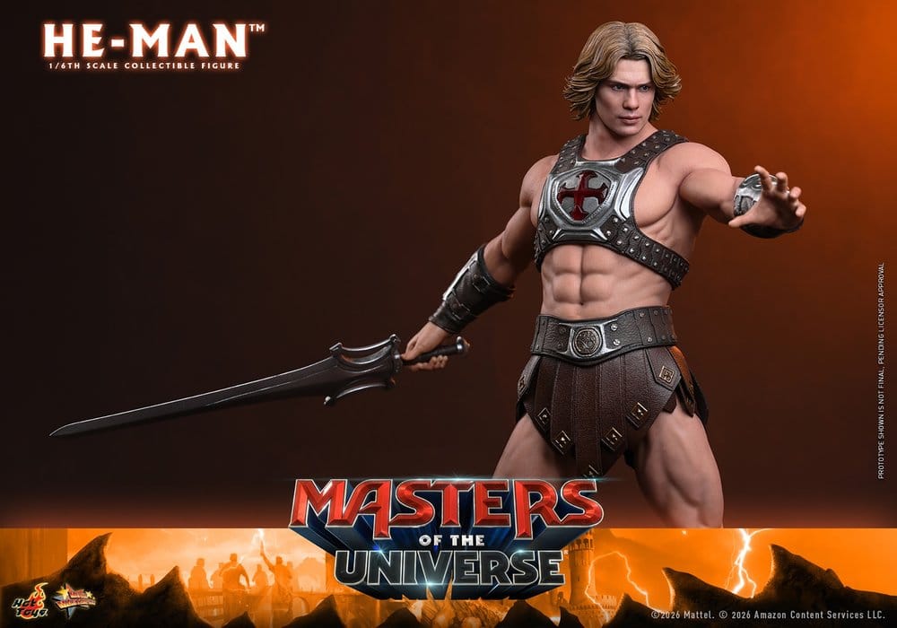 HOT TOYS - Masters of the Universe Movie Masterpiece Action Figure 1/6 He-Man